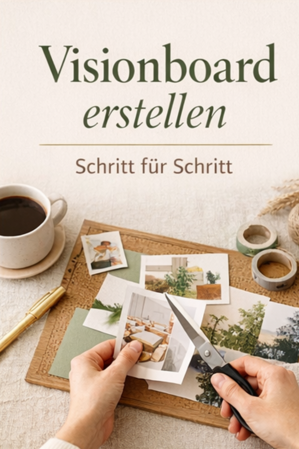 Visionboard erstellen: Deine Schritt-für-Schritt-Anleitung